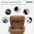 Nouhaus Nou Campo Heated Massage Chair,full Body Massaging Zero-gravity Leisure Recliner With Low-noise 3d Massage And Dual Sound Systems Modern Massage Chairs-762453724