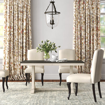 Alfiere Solid Wood Base Dining Table