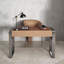 Bureau rectangulaire moderne et simple avec tiroirs-735181384