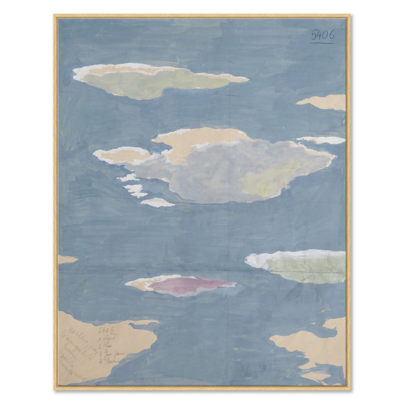 Clouds I & II (Var. 3) Print by Paule Marrot Soicher Marin