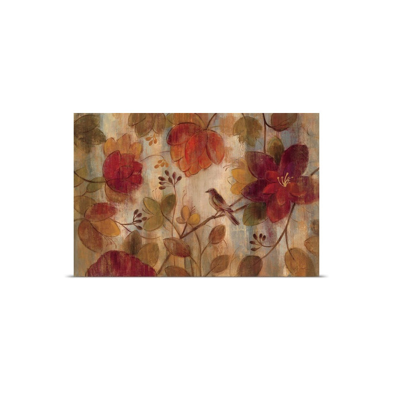 «Exotic Garden» par Aniessa, reproduction d'art, H 20 po x l 30 po x P 1,5 po, Toile