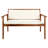 Ejnar 4-Piece Outdoor Patio Furniture Set In Solid Acacia Wood
