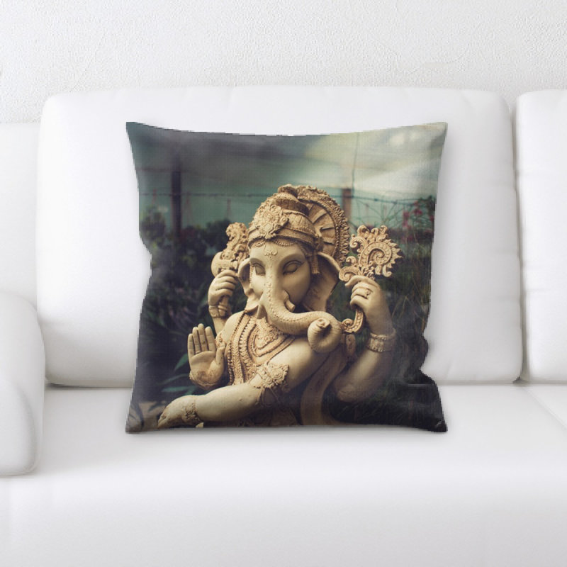 Coussin statue