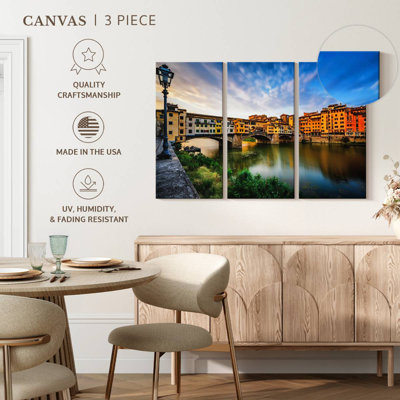 Ponte Vecchio, paysage fluvial
