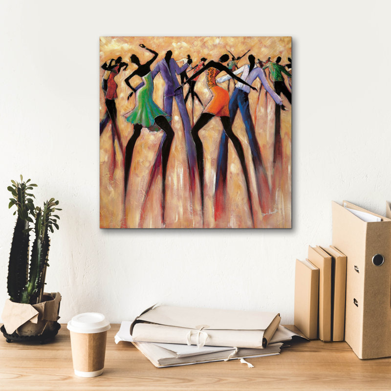 T.G.I.F par Monica Stewart, H 18 po x l 18 po x P 0,75 po