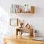 Barthelmess Wood Floating Shelf-342747796