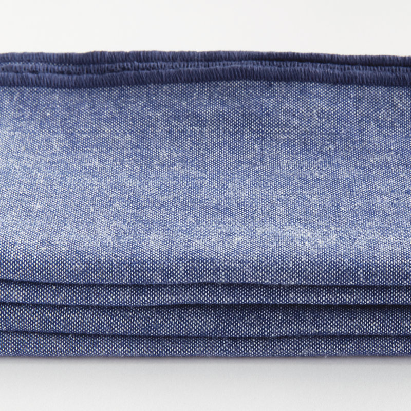 Caskey Cotton No Pattern Square Napkin