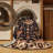 Machine Washable Persian Brown Area Rug-1466804163