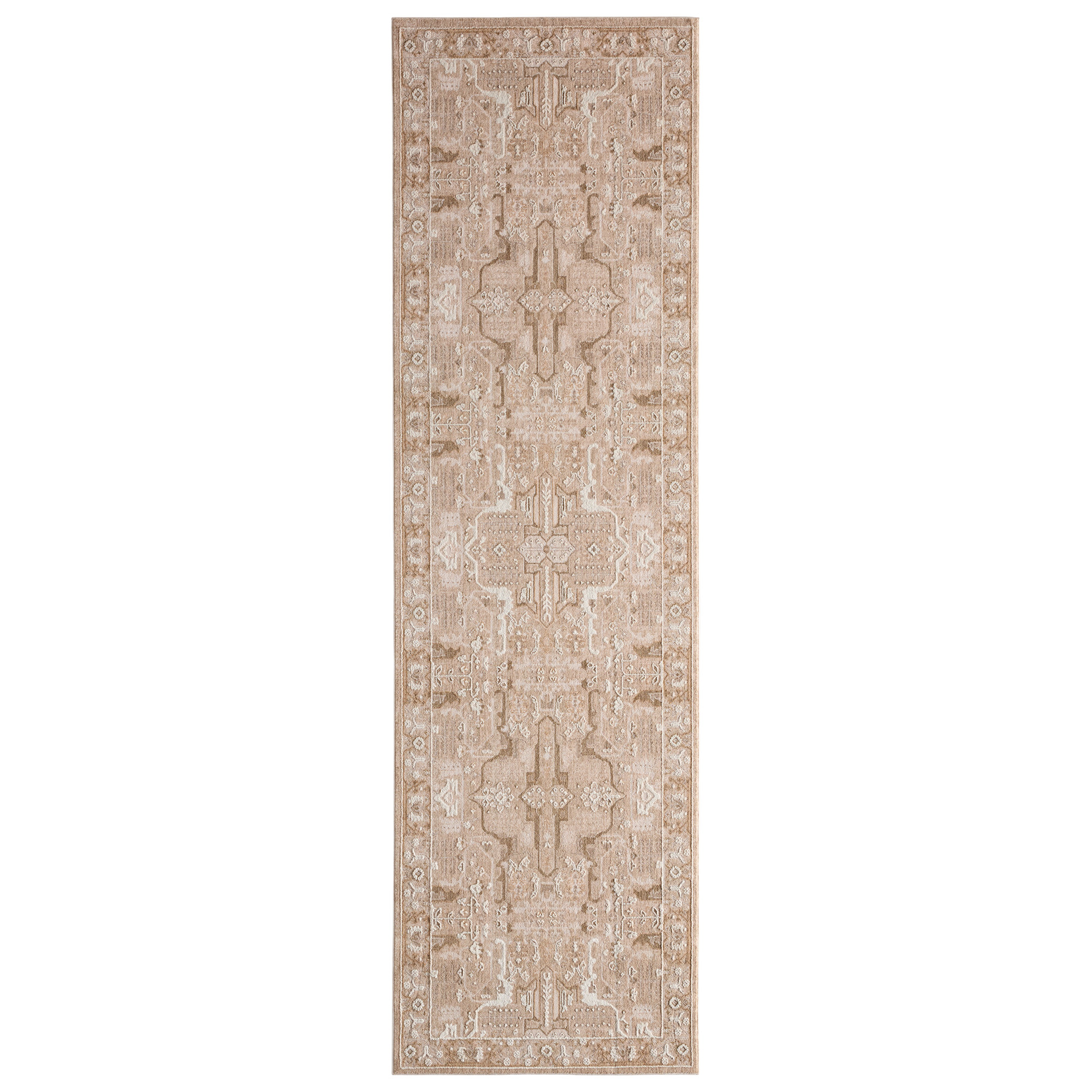 Kerin Beige/Cream Rug, Runner 3' x 10'