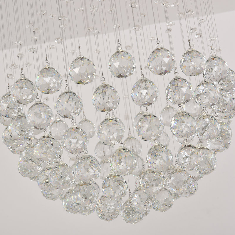 Lustre géométrique unique à 6 lumières Ethellee