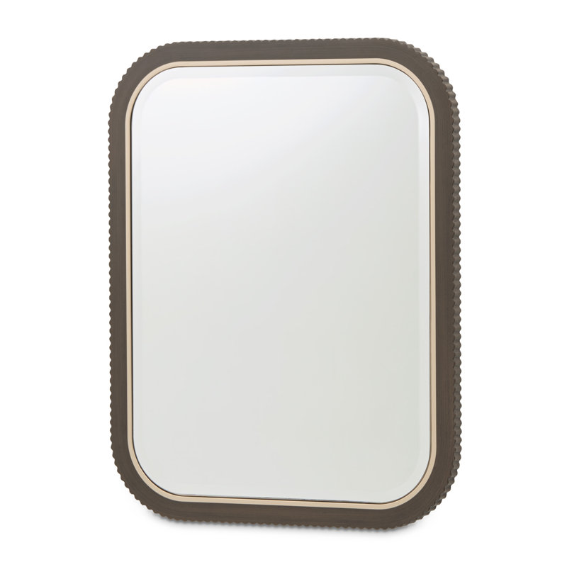 West Kensington Vanity Mirror, Espresso Wood