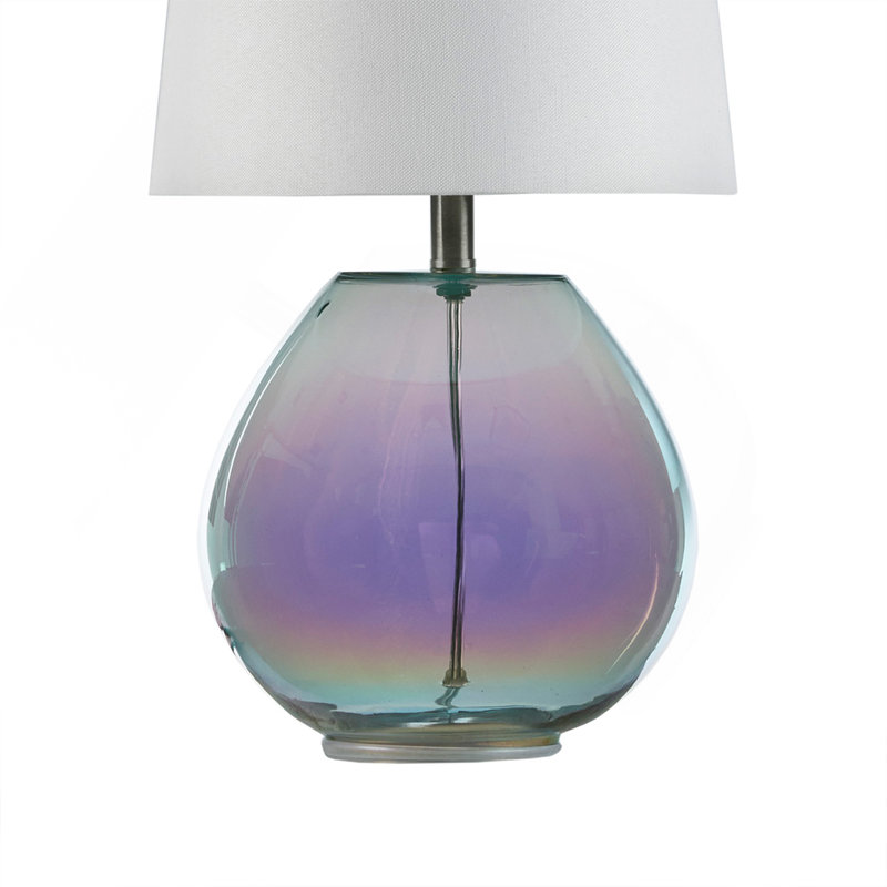 Ranier Iridescent Glass Table Lamp