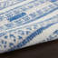 Tapis rayé bleu / blanc-201239044