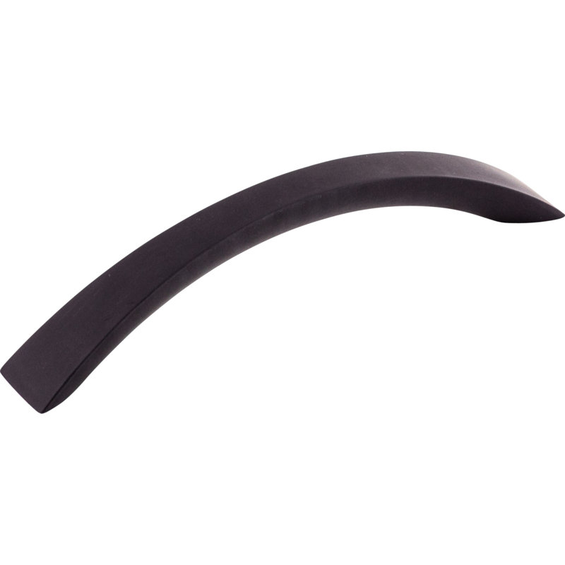 Crescent Flair 5 1/16" Center to Center Bar pull, Flat Black