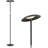 Ibrain Torchiere LED Floor Lamp - 3 Color Temperatures, Dimmable Uplight & Downlight, Touch Control, Safe For Kids & Pets