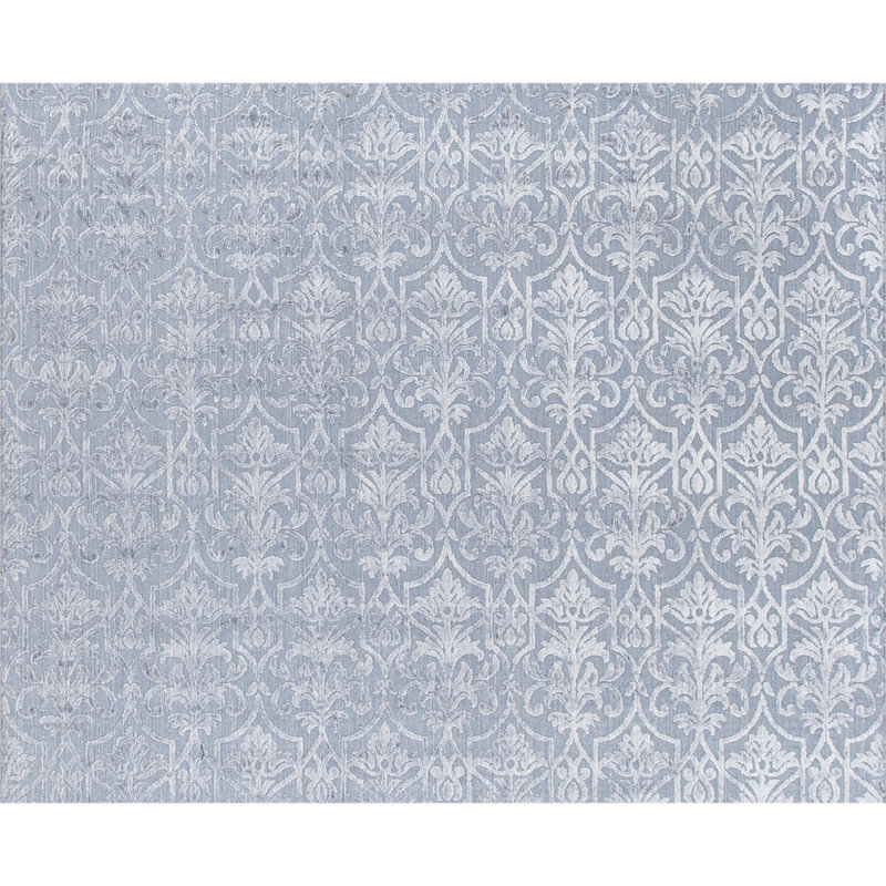 Jakat Damask Area Rug, Rectangle 6' x 9'