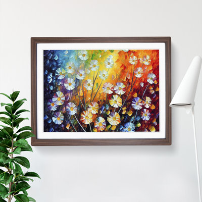 Mixed Flowers - Framed Print