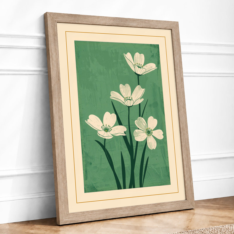 Blooms Botanical - Framed Print, Oak, A3 - 42.0 x 29.7 cm