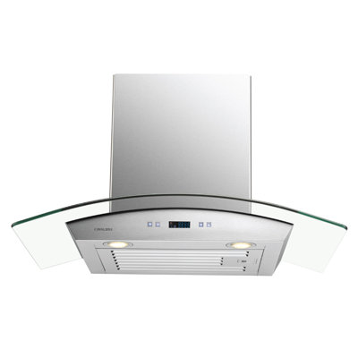 Cavaliere 30" Stainless Steel 324 CFM Ducted (Vented) Wall Range Hood with Baffle Filter