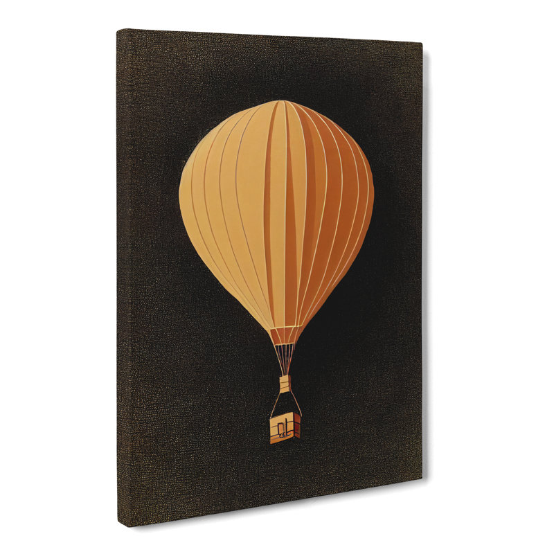 Sundee Hot Air Balloon Expression - Wrapped Canvas, 50cm H x 35cm W x 3cm D