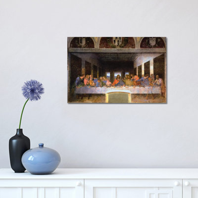 The Last Supper by Leonardo Da Vinci - 1 Piece Painting on Canvas