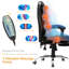 Fauteuil de direction ergonomique chauffant Nola-321161496