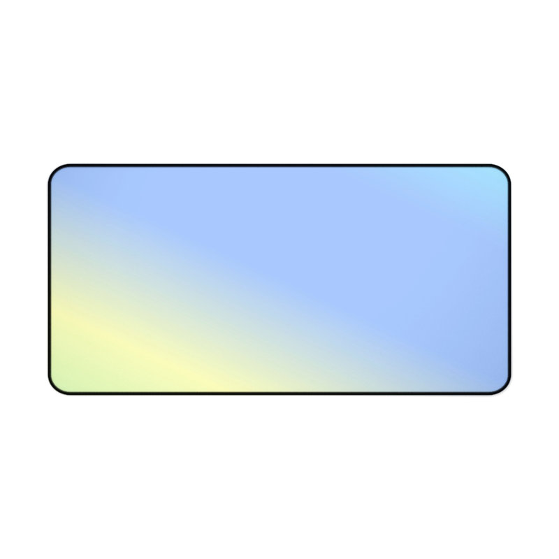 Polyester Desk Pad, 14.4x12.1