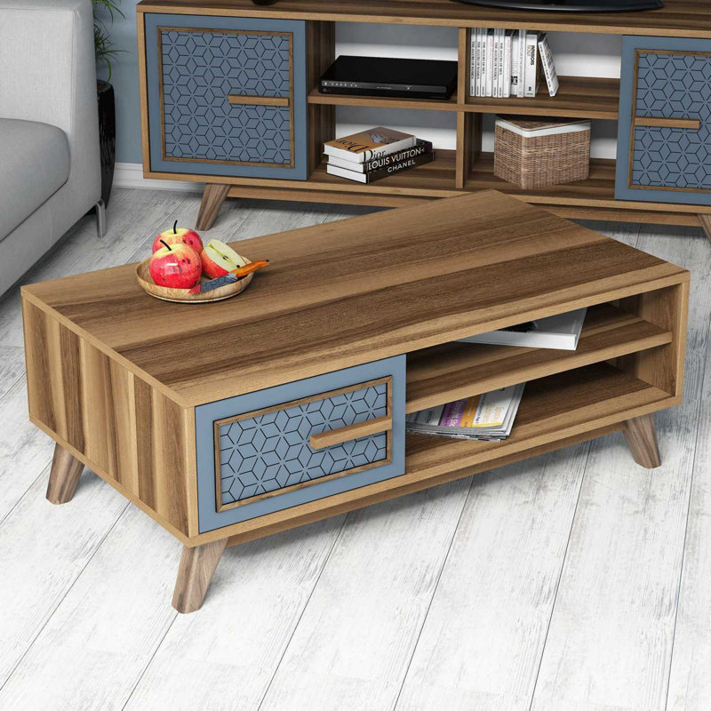 Table basse avec rangement Cronin