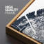 Abstract Urban Radial, reproduction d'art sur toile-96074507-111664909