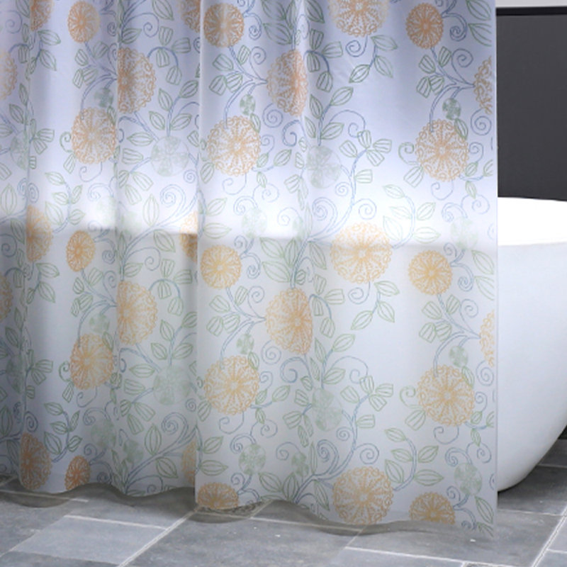 Rideau de douche imperméable PEVA, H 71 po x l 59 po