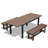 HDPE Extendable Dining Table-388567111