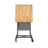 SmartFold Butcher Block Portable Workbench / Folding Utility Table (Grey Steel Frame)