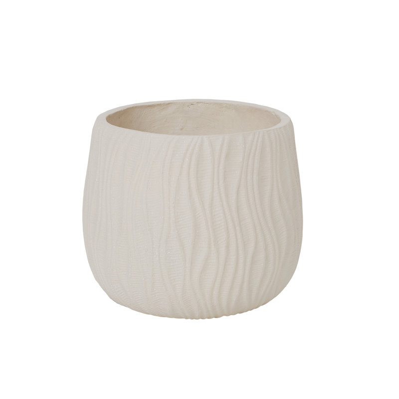 Grand pot à fleurs 24 po de forme ovale pour l'intérieur ou l'extérieur