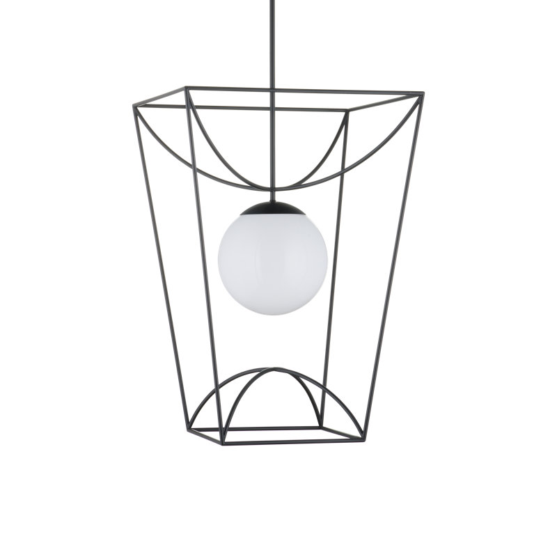 Rochefort Small Lantern, 33.75" H x 21" W x 21" D