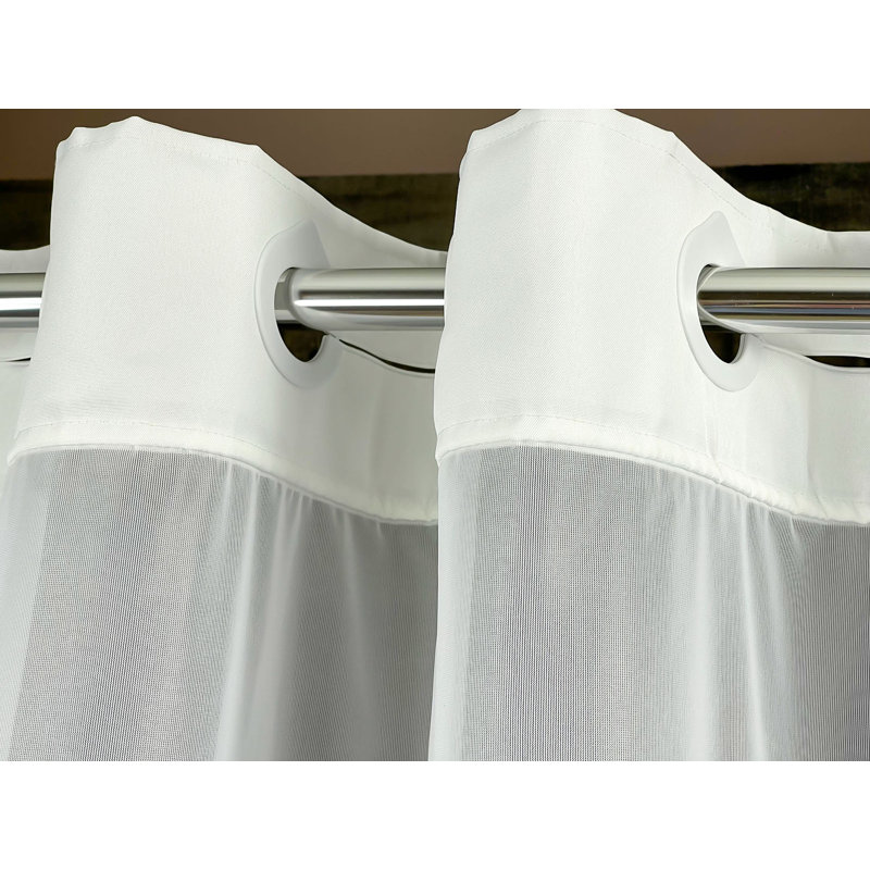 Shower Curtain with Liner Included