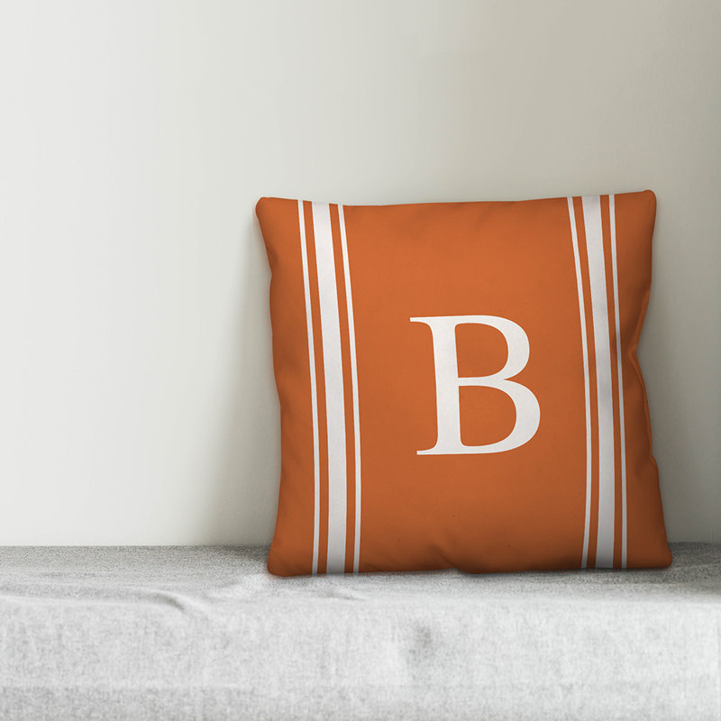  Coussin Monogram, B, Orange