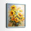 Série FLORAL CDL III - reproduction encadrée de qualité supérieure - prête à être accrochée - aucun clou requis-1461486003-1461485999