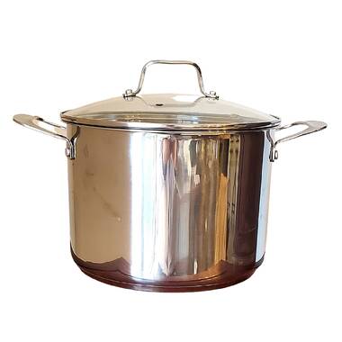 Davyline Cookware 5-Ply 1.5-Quart Stainless Steel Stew Pot | 5001