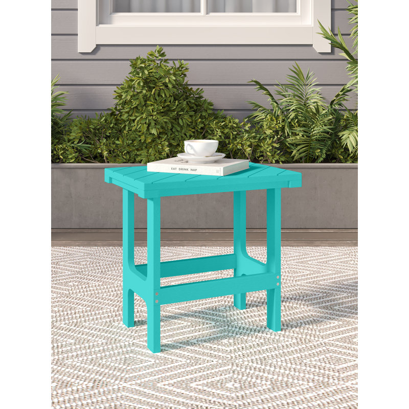 Table d'appoint Crystal Harbor, Turquoise