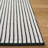 Vermont Hand Woven Wool;Cotton Striped Indoor Rug-117806935