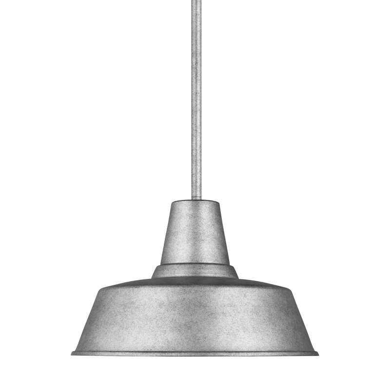 Blakeston Outdoor Pendant, Weathered Pewter, No
