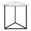 Table de bout ronde en bronze noirci 24 po Jenson-1255725744