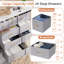 Commode double 10 tiroirs l 39,4 po-344935740