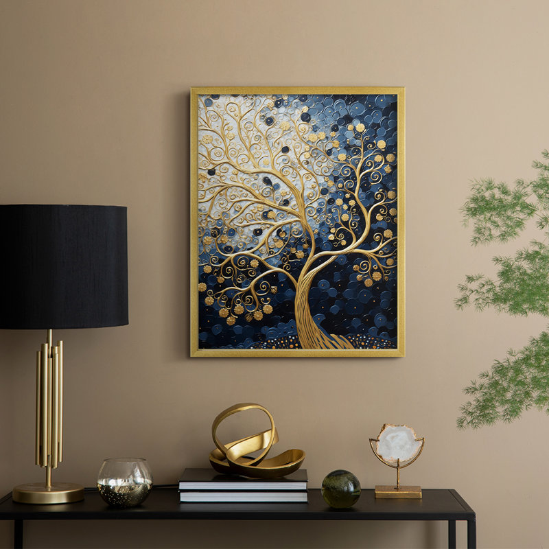 Paysages série CLxxix - reproduction encadrée de qualité supérieure - prête à être accrochée - aucun clou requis