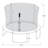 8' Backyard: In-Ground with Safety Enclosure-88358445