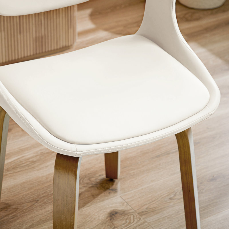 Fauteuil rotatif Wathen, Blanc