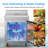 Commercial Refrigerated Sandwich Prep Table 27 Inch Single Door with Cutting Board