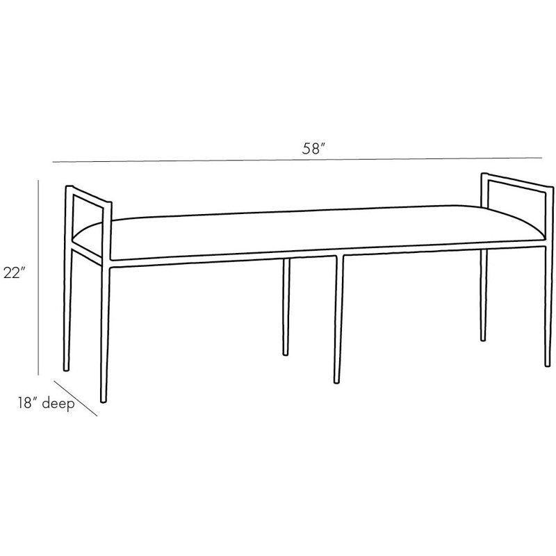Barbana Upholstered Bench