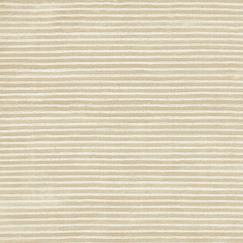 Tapis ivoire noué à la main de haute qualité, Rectangle 6 pi x 9 pi