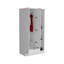Armoire-penderie Memphis avec 4 tablettes de rangement et 1 tiroir-516918294